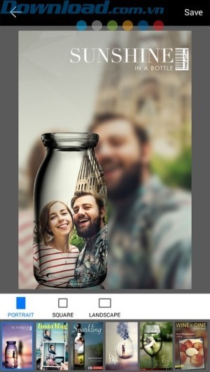 Ghép ảnh lồng trong ảnh độc đáo