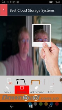 Làm mờ hình nền