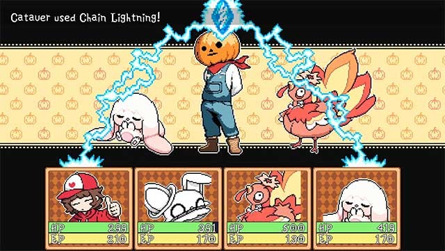 Tìm bắt các sinh vật Pipkin hoang dã và chiến đấu cùng chúng