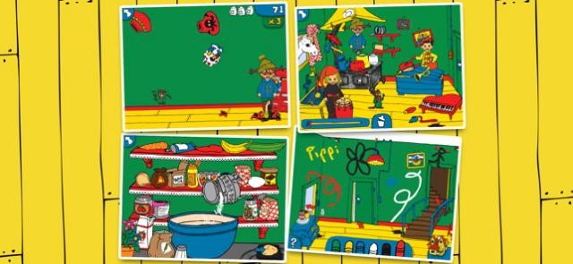 Vui chơi và làm bất cứ điều gì bạn thích trong game Pippi's Villa Villekulla