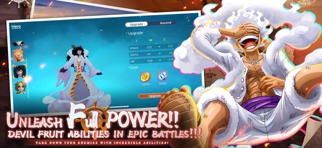 Giải phóng toàn bộ sức mạnh, các khả năng của Trái Quỷ trong những trận chiến hoành tráng