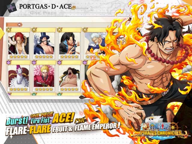 Game Pirates Chronicles cho bạn gặp lại nhiều nhân vật quen thuộc trong bộ truyện Vua hải tặc (One Piece)