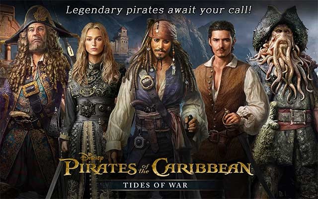 Tides of War là game chiến thuật dựa trên series phim Pirates of the Caribbean