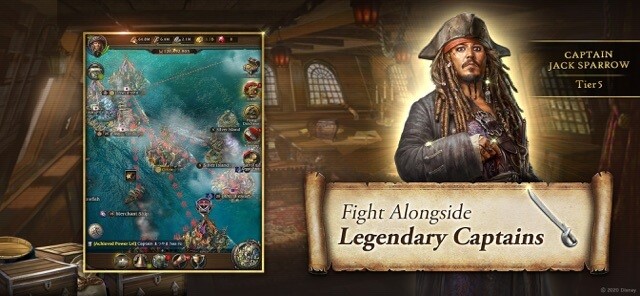 Chiến đấu bên cạnh Thuyền trưởng cướp biển huyền thoại Jack Sparrow