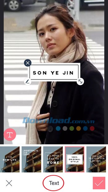 Chèn chú thích ảnh