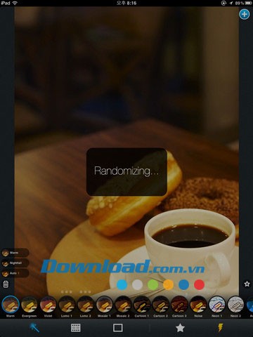 Tạo hiệu ứng ngẫu nhiên