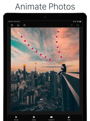 PixaMotion là ứng dụng tạo hoạt ảnh từ ảnh tĩnh độc đáo