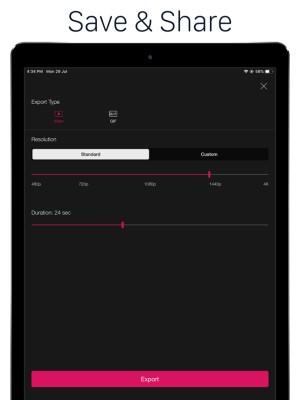 Lưu ảnh và chia sẻ tác phẩm của bạn