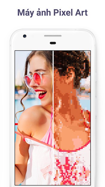 Biến ảnh chụp thành tranh tô Pixel