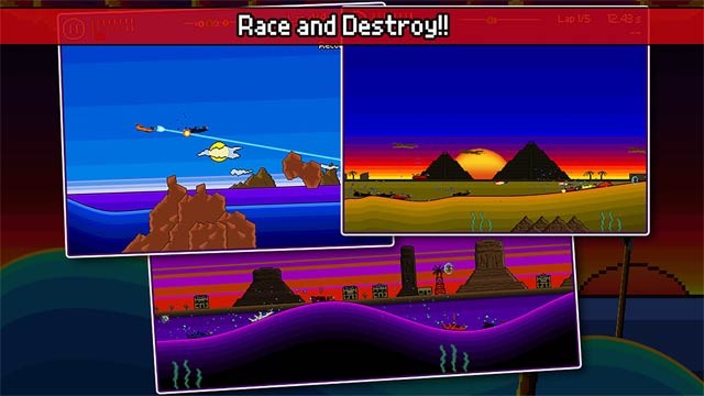 Đua và tiêu diệt đối thủ