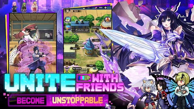 Tập hợp bạn bè và trở nên không thể ngăn cản trong game Pixel Duel