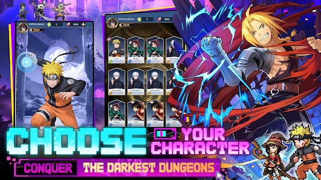 Chọn nhân vật của bạn, chinh phục những hầm ngục tối tăm nhất