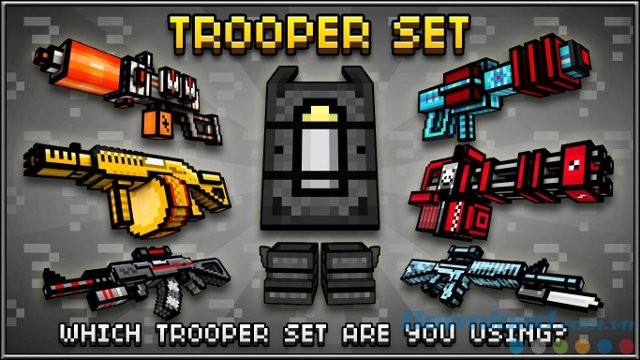 Kho khí tài đồ sộ