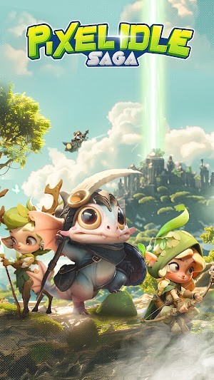 Pixel Idle Saga là game nhập vai nhàn rỗi pixel hấp dẫn cho di động