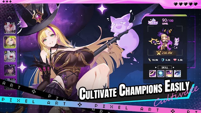 Phát triển nhân vật dễ dàng