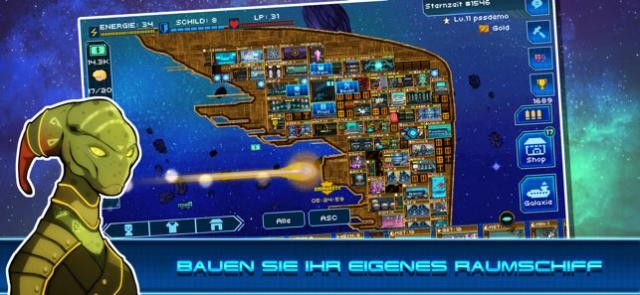 Kiểm soát năng lượng và nguồn lực của con tàu. Khám phá các vũ khí lợi hại