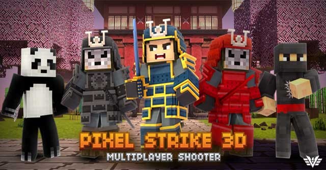 Pixel Strike 3D là game FPS nhiều người chơi có đồ họa giống Minecraft