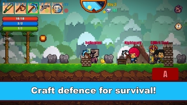 Chế tạo các đồ phòng thủ, bảo vệ để sống sót