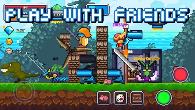 Chơi game cùng bạn bè hoặc những người khác