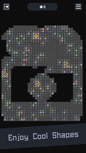 Chơi với các bãi mìn nhiều hình dạng khác nhau