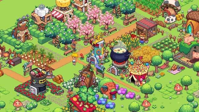 Xây dựng ngôi làng tiên tuyệt đẹp trong game Pixie Paradise