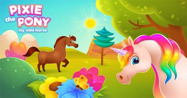Nuôi dưỡng và chăm sóc chú ngựa của riêng bạn trong game Pixie the Pony cho Android