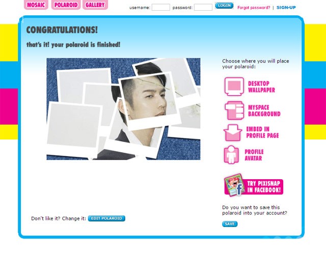 Chia sẻ ảnh 1 chạm