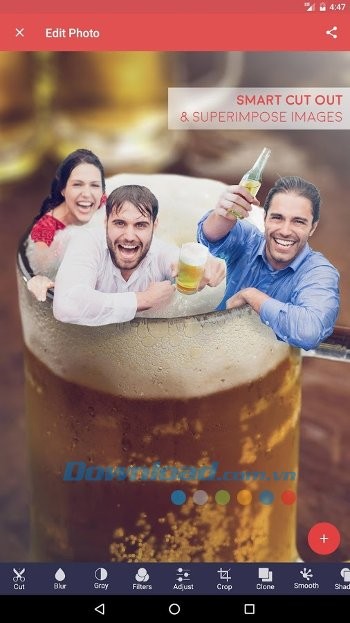 Cắt ghép ảnh chính xác