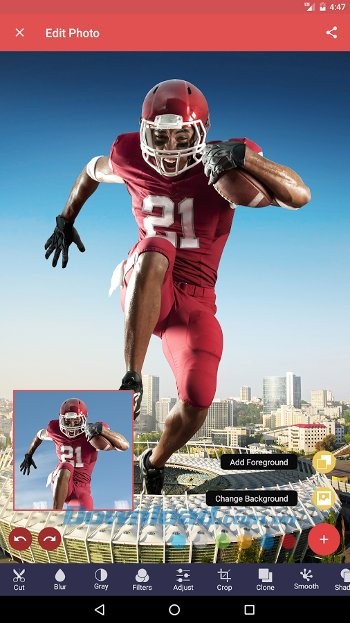 Thực hiện chỉnh sửa ảnh nhanh chóng