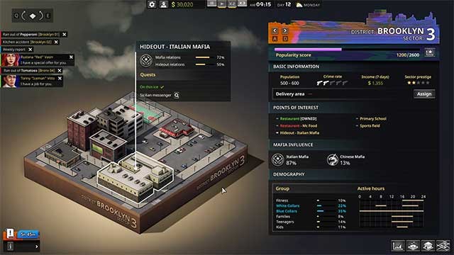 Quản lý chuỗi pizza của riêng bạn