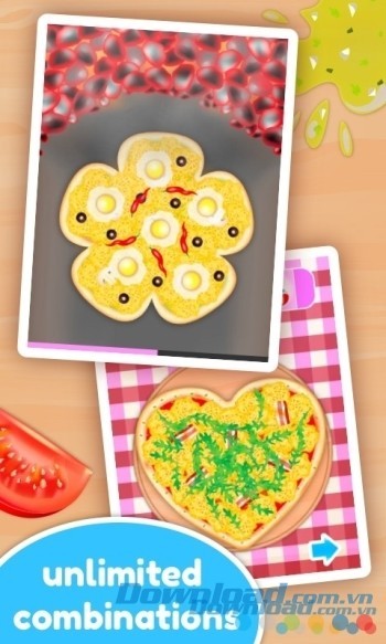 Thỏa sức sáng tạo