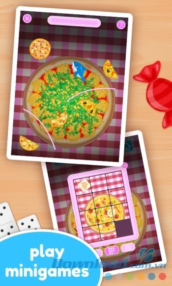 Theo dõi quá trình nướng bánh