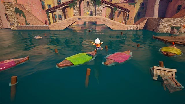 Điều khiển đầu bếp cùng chiếc pizza đi khắp thị trấn để giao bánh đến tận tay khách hàng