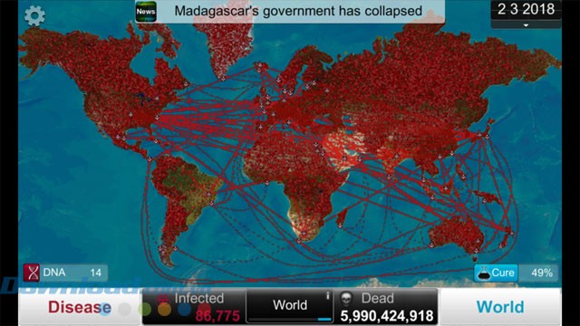 Bản đồ thế giới trong game