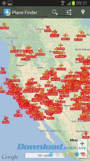 Plane Finder Free for Android