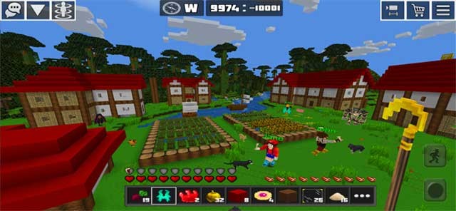 Làm nổi bật các danh mục vật phẩm trong cửa sổ Craft