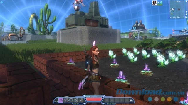 Khám phá không gian cùng nhân vật xinh đẹp trong game nhập vai phiêu lưu Planet Explorers