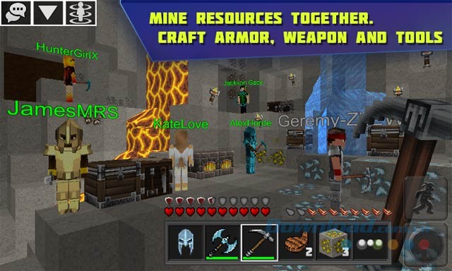 Khai thách nguyên vật liệu