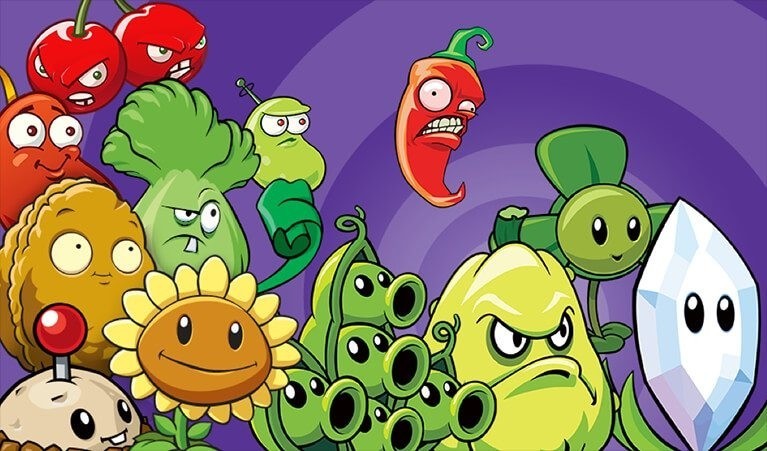 Plants vs. Zombies 2 có cây trồng phong phú