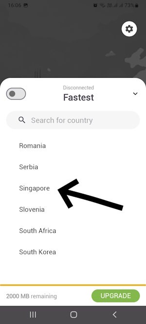 fake IP VPN Singapore 2*540268