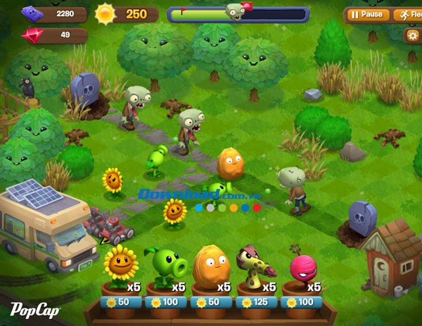 Plants vs zombies adventures