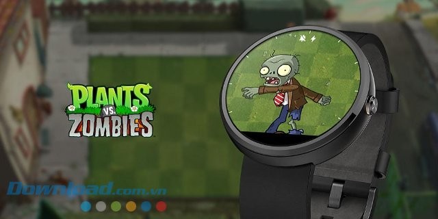 Plants vs. Zombies Watch Face cho đồng hồ thông minh
