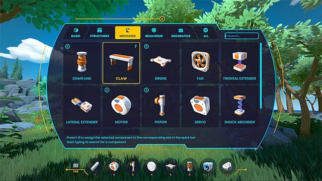 Chế tạo người máy và phương tiện kỹ thuật cao từ hàng trăm bộ phận, chi tiết có sẵn