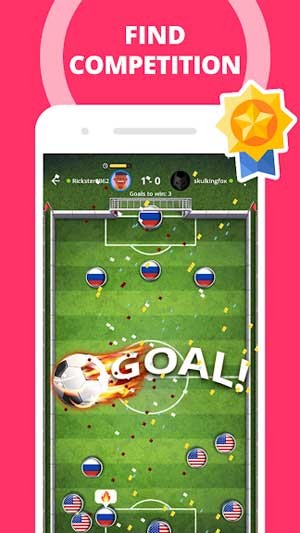 Cạnh tranh với người dùng các trong những trò chơi vui nhộn