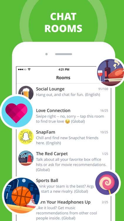 Tạo phòng chat 1:1 hoặc chat nhóm