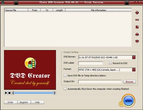 Plato DVD Creator