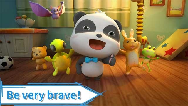 Trải nghiệm một đêm đặc biệt trong Play in the Dark for Android cùng người bạn gấu trúc dễ thương