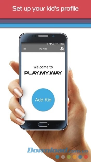 Cài đặt ứng dụng lên thiết bị mà con bạn hay dùng