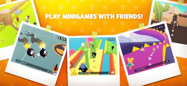 Chơi minigame thật vui cùng bạn bè