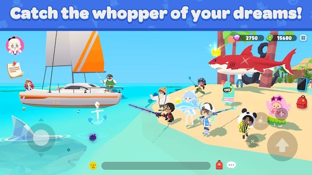 Bắt cá và sưu tầm những món đồ thú vị